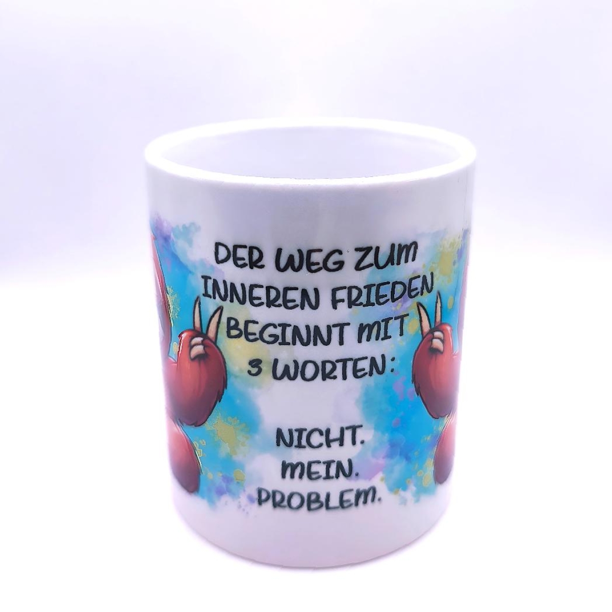 Preview: Tasse Faultier Probleme